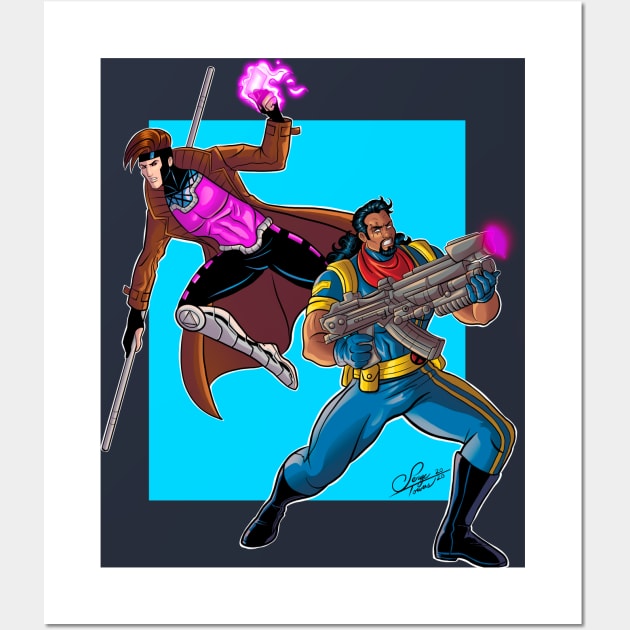 Gambit and Bishop Wall Art by sergetowers80